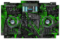 Denon DJ PRIME 4+ Skin Ridge Green