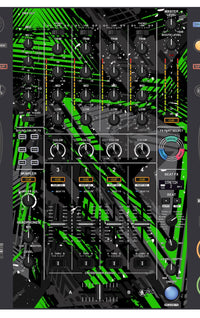 Pioneer DJ DDJ FLX10 MIXER Skin Ridge Green