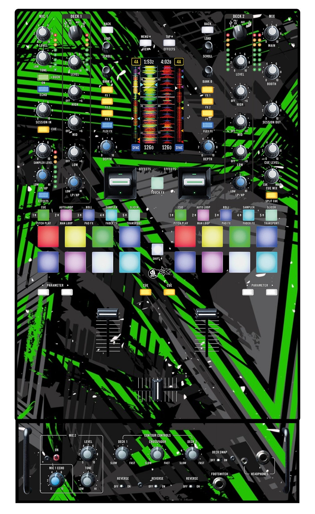 Rane 72 Skin Ridge Green