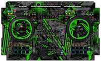 Pioneer DJ DDJ FLX10 Skin Ridge Green