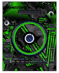 Denon DJ LC 6000 Skin Ridge Green