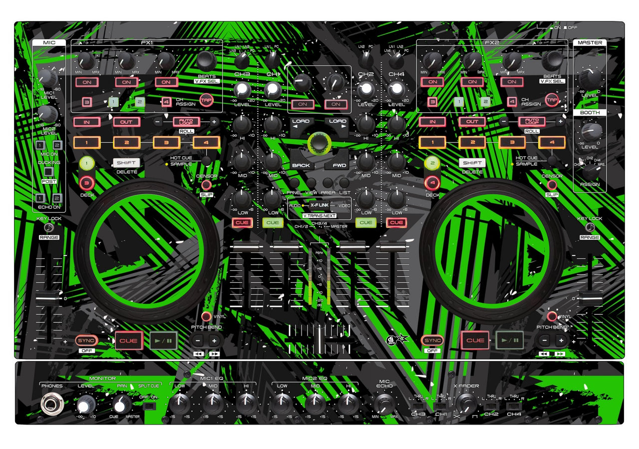 Denon DJ MC 6000 MK2 Skin Ridge Green