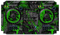 Pioneer DJ DDJ FLX6 Skin Ridge Green