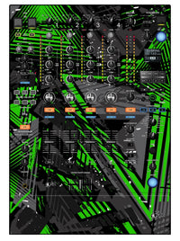 Pioneer DJ DJM 900 NEXUS 2 Skin Ridge Green