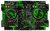 Pioneer DJ DDJ 400 Skin Ridge Green