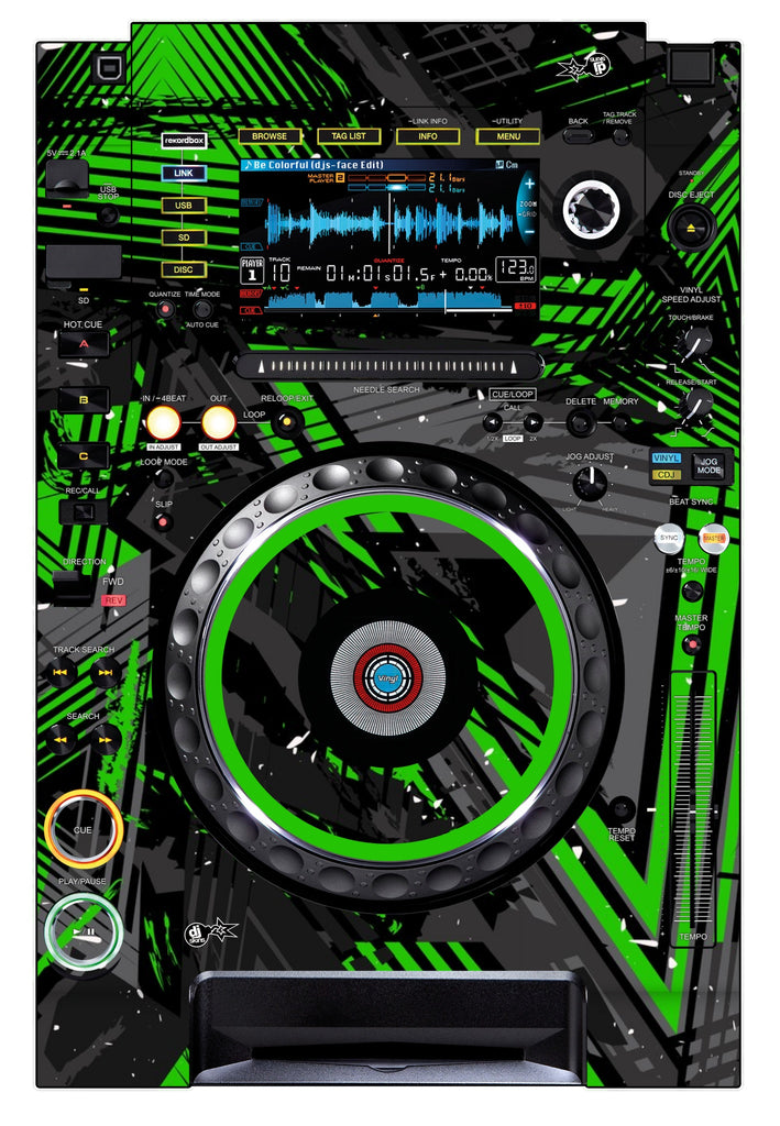 Pioneer DJ CDJ 2000 NEXUS Skin Ridge Green