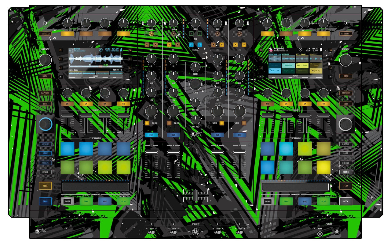 Native Instruments S8 Skin Ridge Green