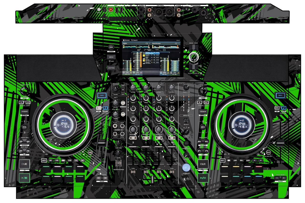 Denon DJ SC Live 4 Skin Ridge Green