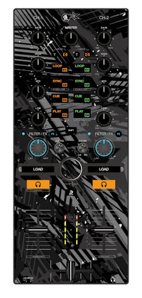 Reloop Mixtour Skin Ridge Grey