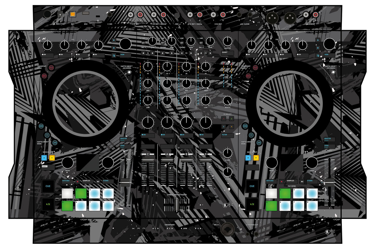 Native Instruments S4 MK3 Skin Ridge Grey