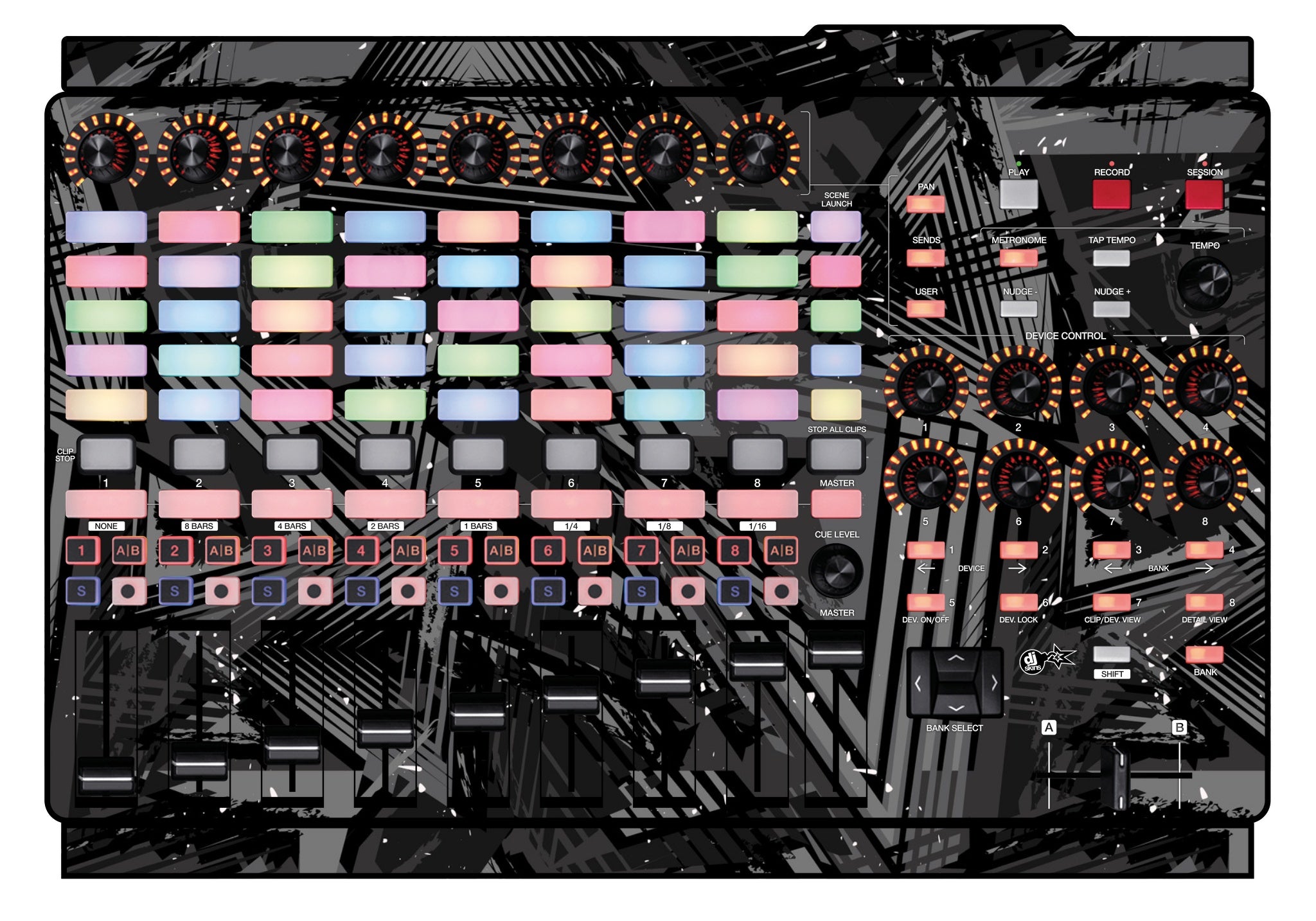 Akai Pro APC 40 MK2 Skin Ridge Grey