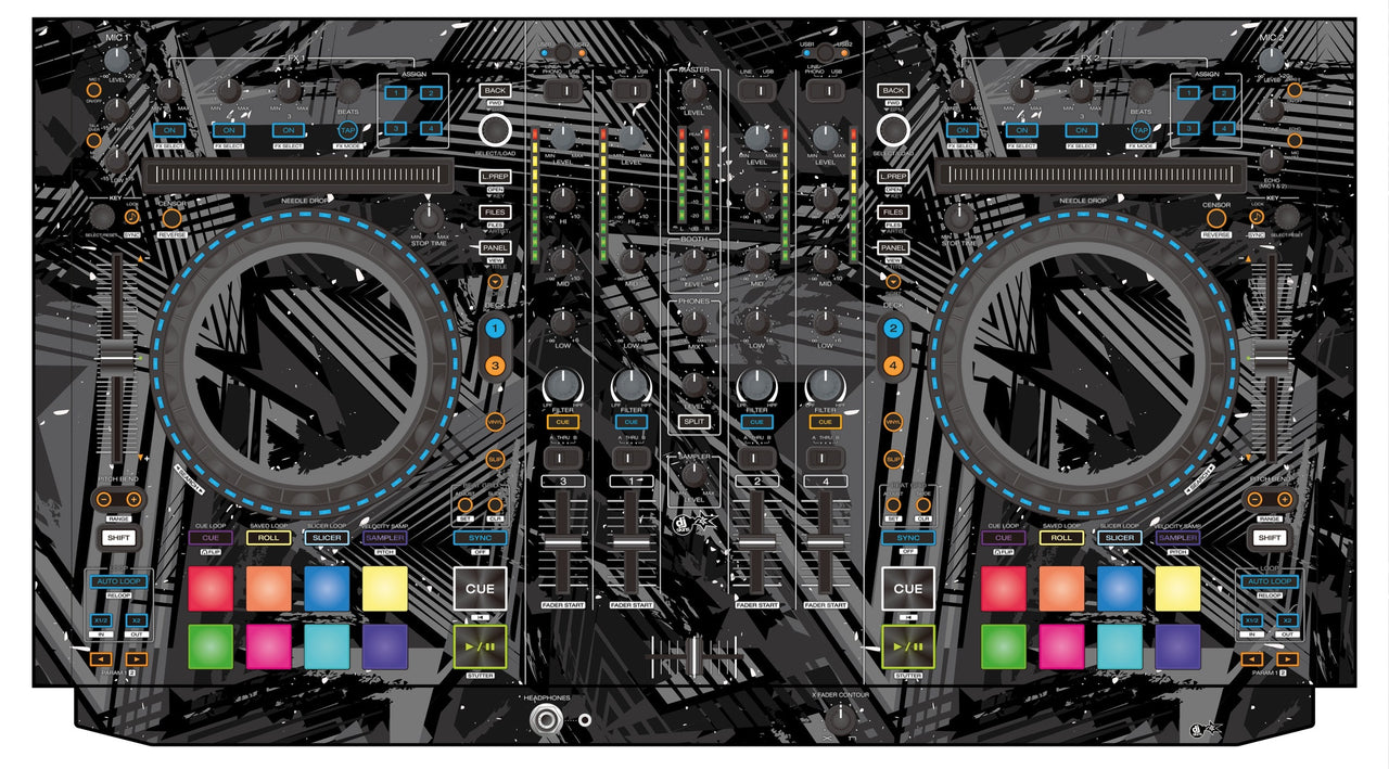 Denon DJ MC 7000 Skin Ridge Grey