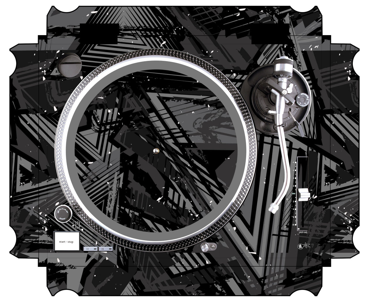 Technics 1200 / 1210 MK2 Skin Ridge Grey