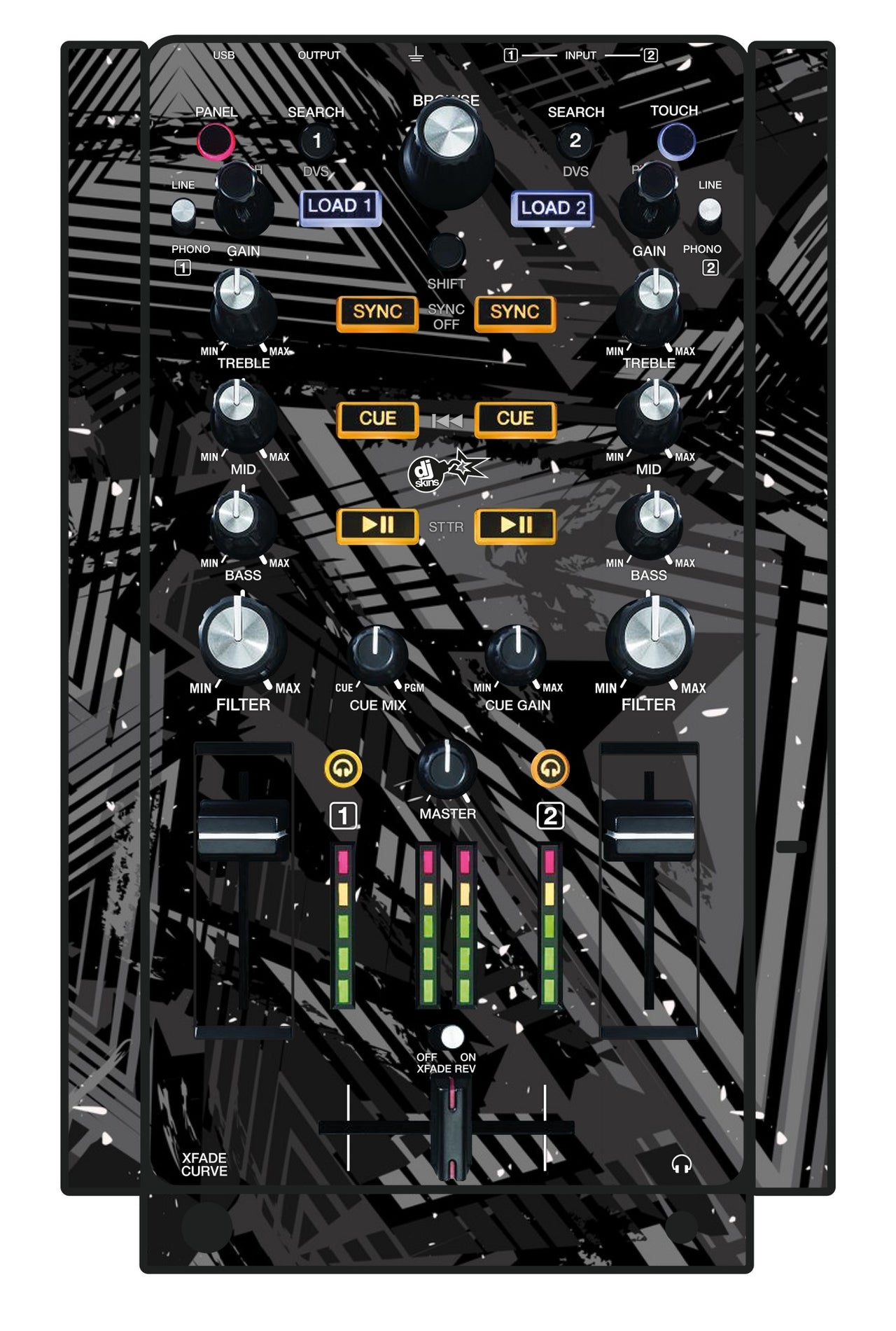 Akai Pro AMX Skin Ridge Grey