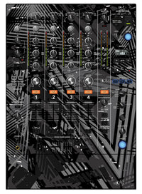 Pioneer DJ DJM 750 MK2 Skin Ridge Grey