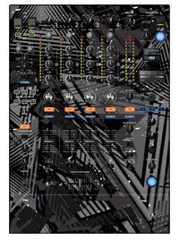 Pioneer DJ DJM 900 NEXUS 2 Skin Ridge Grey