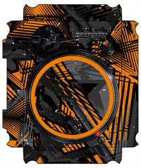 Technics 1200 / 1210 MK7 VERTICAL Skin Ridge Orange