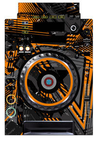 Pioneer DJ CDJ 900 Skin Ridge Orange