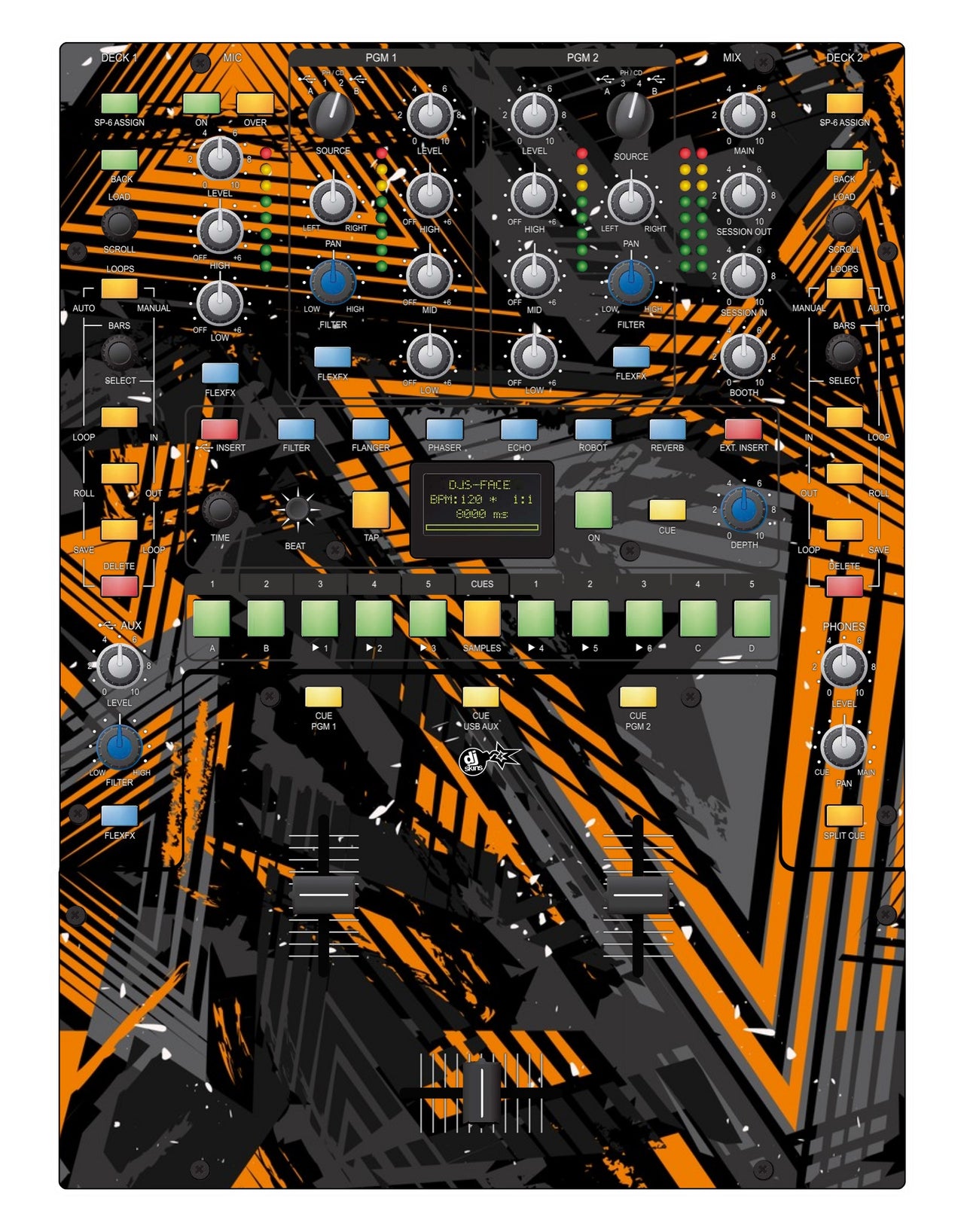 Rane 62 Skin Ridge Orange