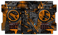 Pioneer DJ DDJ 400 Skin Ridge Orange