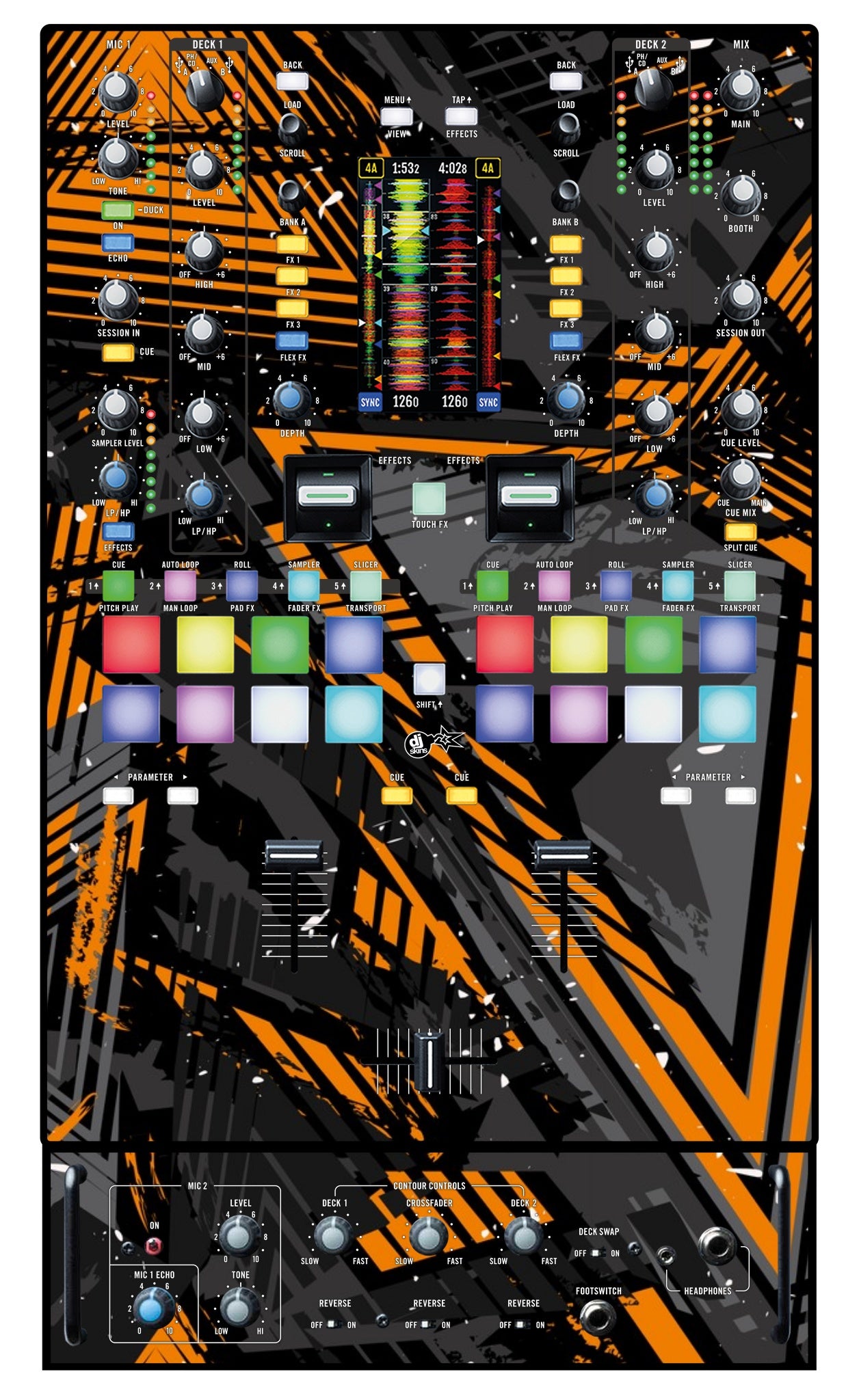 Rane 72 Skin Ridge Orange