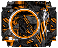 Technics 1200 / 1210 MK2 Skin Ridge Orange