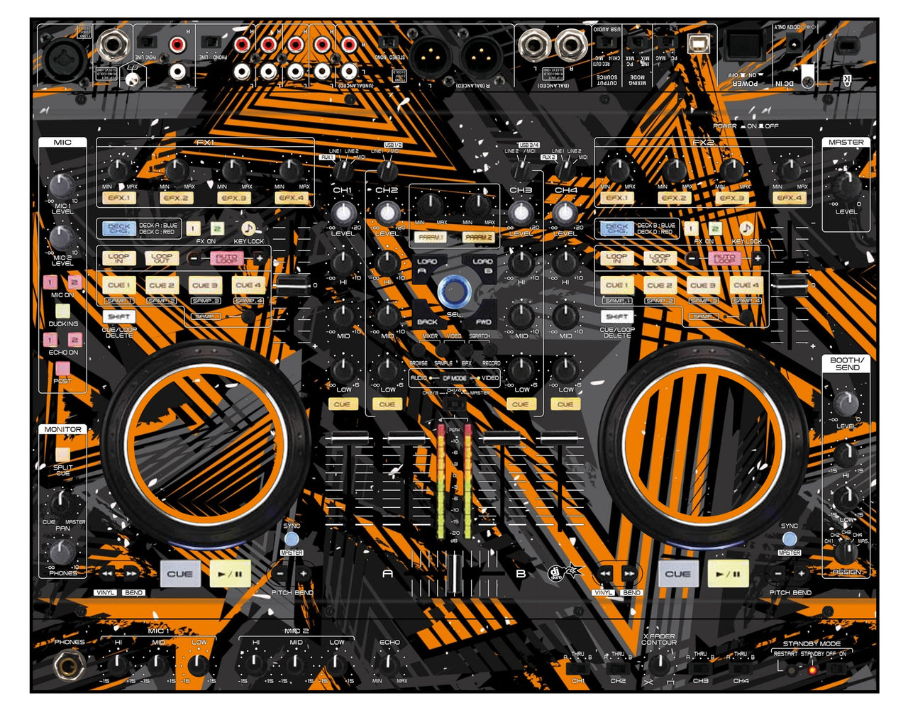 Denon DJ MC 6000 Skin Ridge Orange