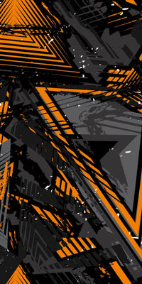 Pioneer DJ DDJ RZX Skin Ridge Orange