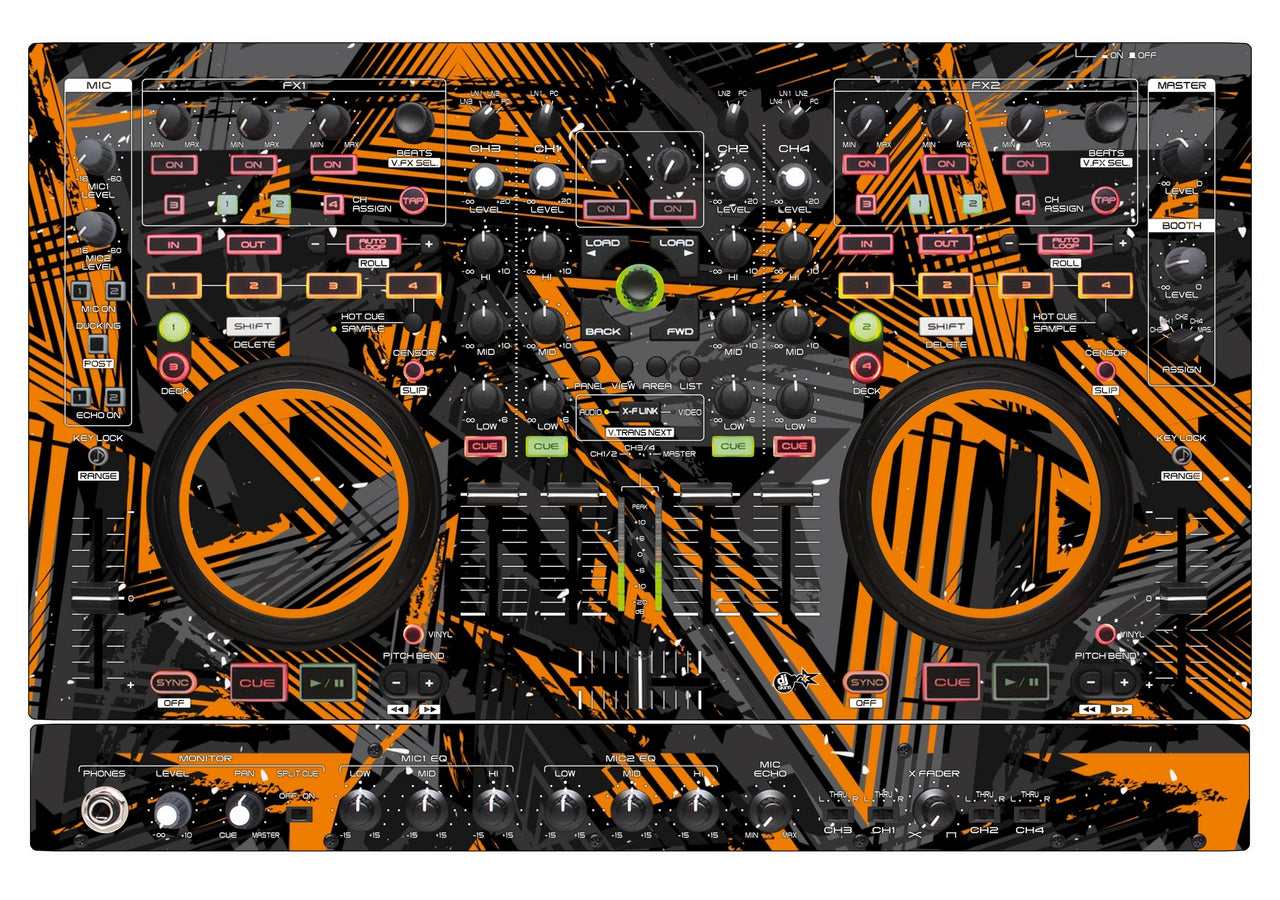 Denon DJ MC 6000 MK2 Skin Ridge Orange