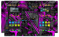 Native Instruments S8 Skin Ridge Pink