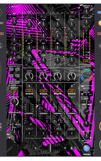 Pioneer DJ DDJ FLX10 MIXER Skin Ridge Pink