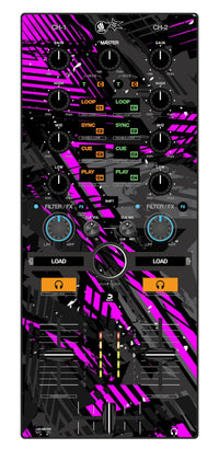 Reloop Mixtour Skin Ridge Pink