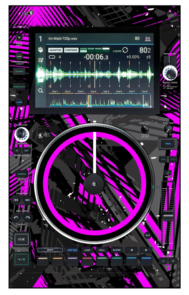 Denon DJ SC 6000 M Skin Ridge Pink