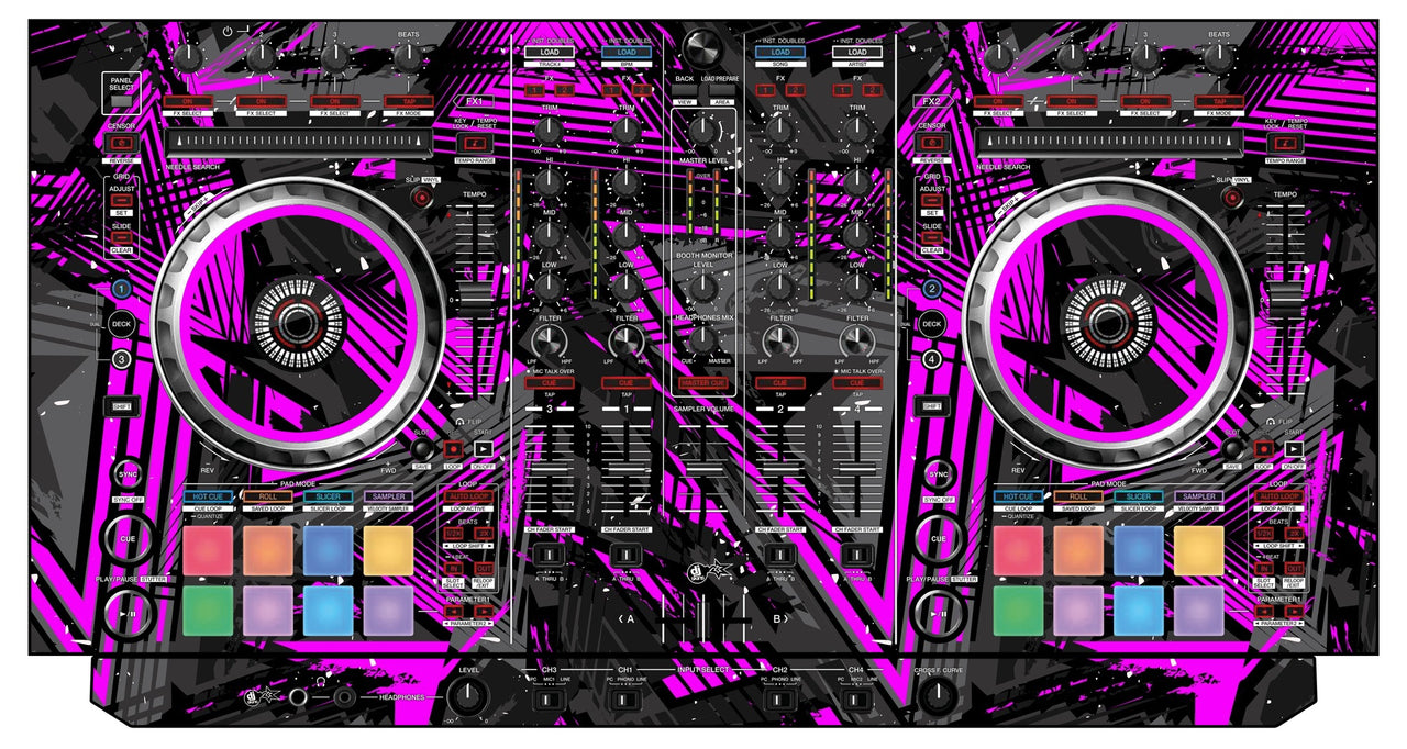 Pioneer DJ DDJ SX 2 Skin Ridge Pink