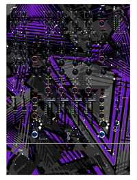 Allen and Heath XONE 92 Skin Ridge Purple
