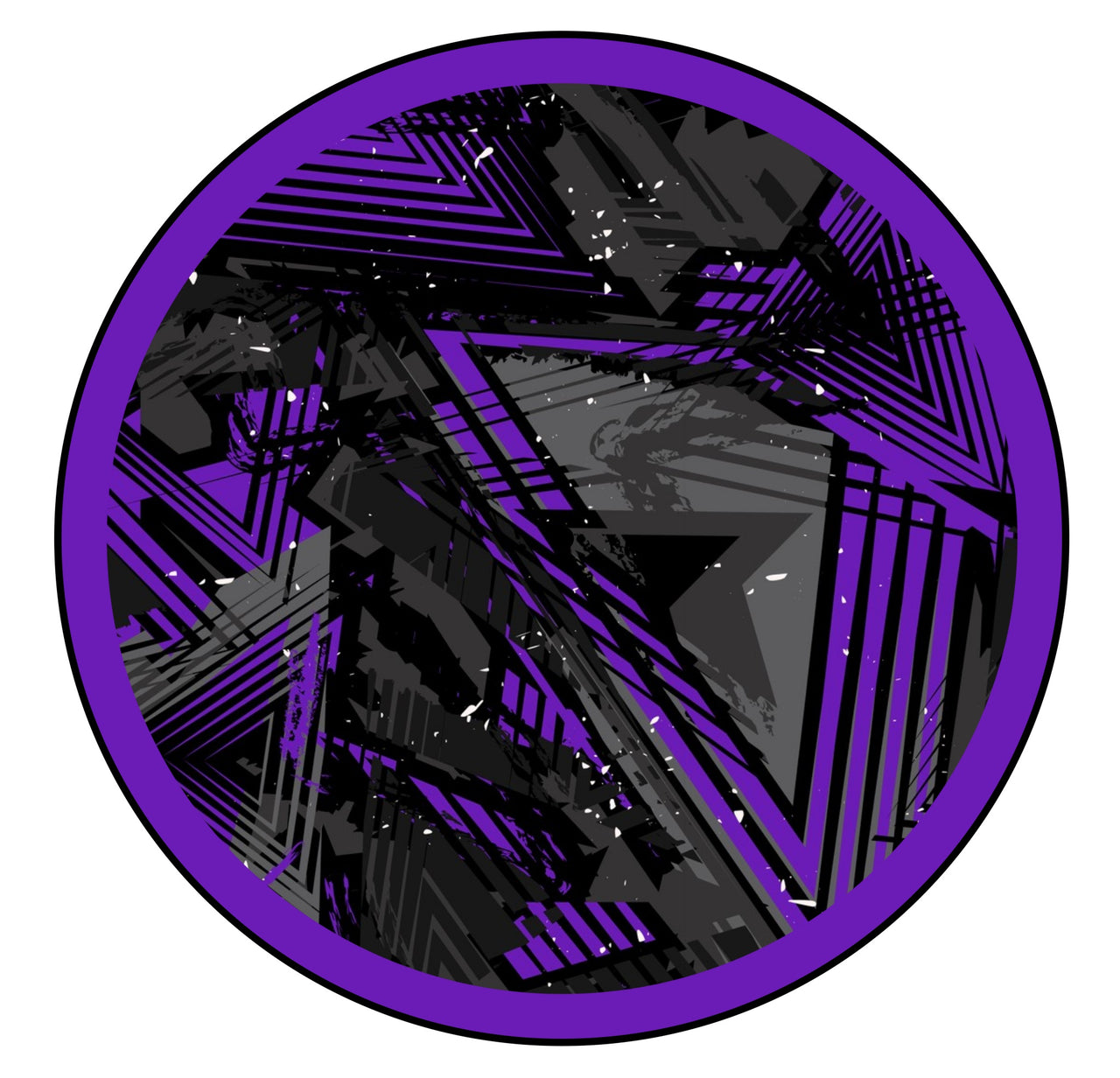 Universal Slipmat 12 Inch Skin Ridge Purple