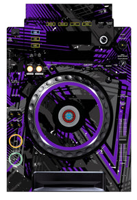 Pioneer DJ CDJ 900 Skin Ridge Purple