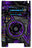 Pioneer DJ CDJ 2000 NEXUS 2 Skin Ridge Purple