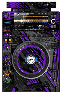Pioneer DJ CDJ 3000 Skin Ridge Purple