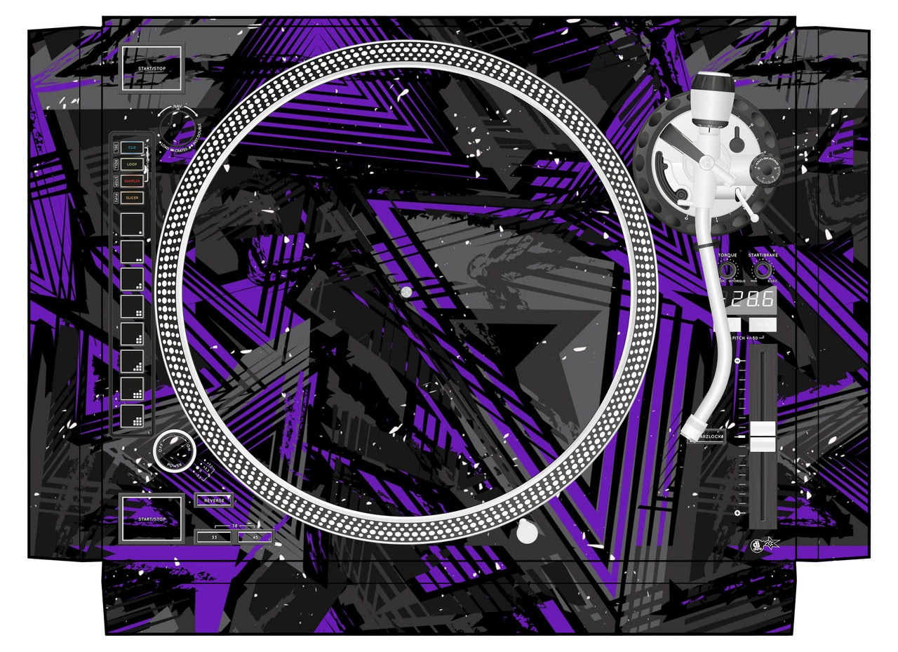 Reloop RP 8000 Skin Ridge Purple
