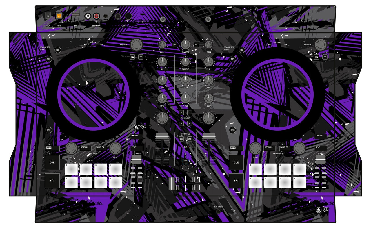 Native Instruments S2 MK3 Skin Ridge Purple