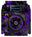 Pioneer DJ XDJ 1000 Skin Ridge Purple