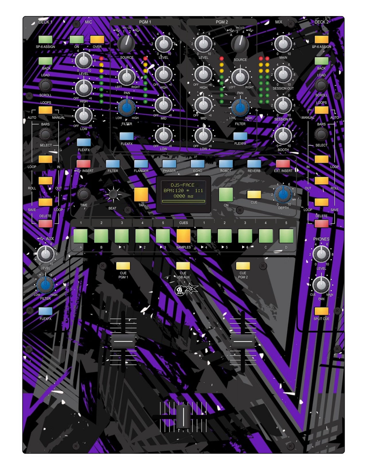 Rane 62 Skin Ridge Purple
