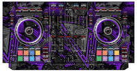 Pioneer DJ DDJ SX Skin Ridge Purple