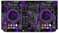 Denon DJ MC 7000 Skin Ridge Purple
