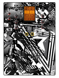 Pioneer DJ DJM 909 Skin Ridge White