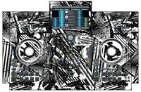 Denon DJ PRIME 4 Skin Ridge White