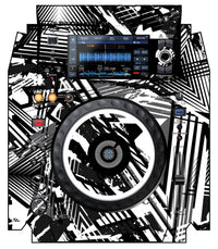 Pioneer DJ XDJ 1000 MK2 Skin Ridge White