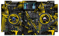 Denon DJ PRIME 2 Skin Ridge Yellow