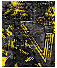 Pioneer DJ DJM V10 LF Skin Ridge Yellow